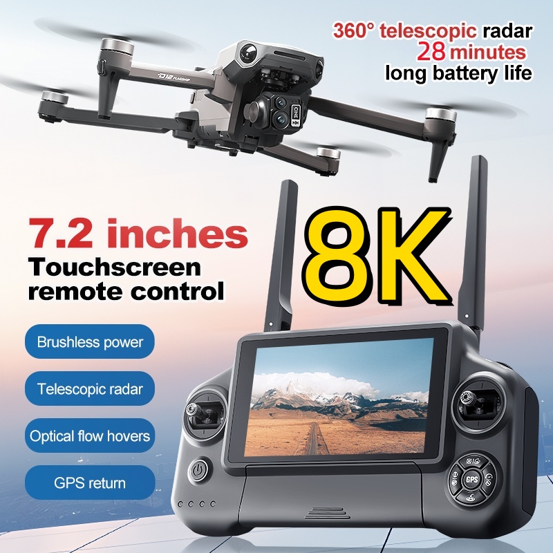 Drone RC con Gimbal a 3 Assi 8 - Drone Gimbal Case recensione e prezzo