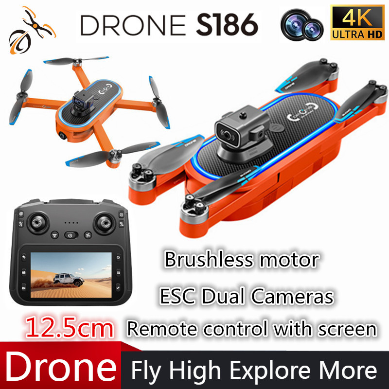 2025 S186 Drone Professionale  - Drone Gimbal Brushless recensione e prezzo
