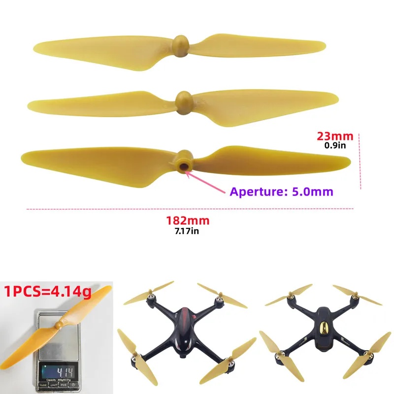 4 eliche CW CCW resistenti agl - Eachine Drone E58 recensione e prezzo