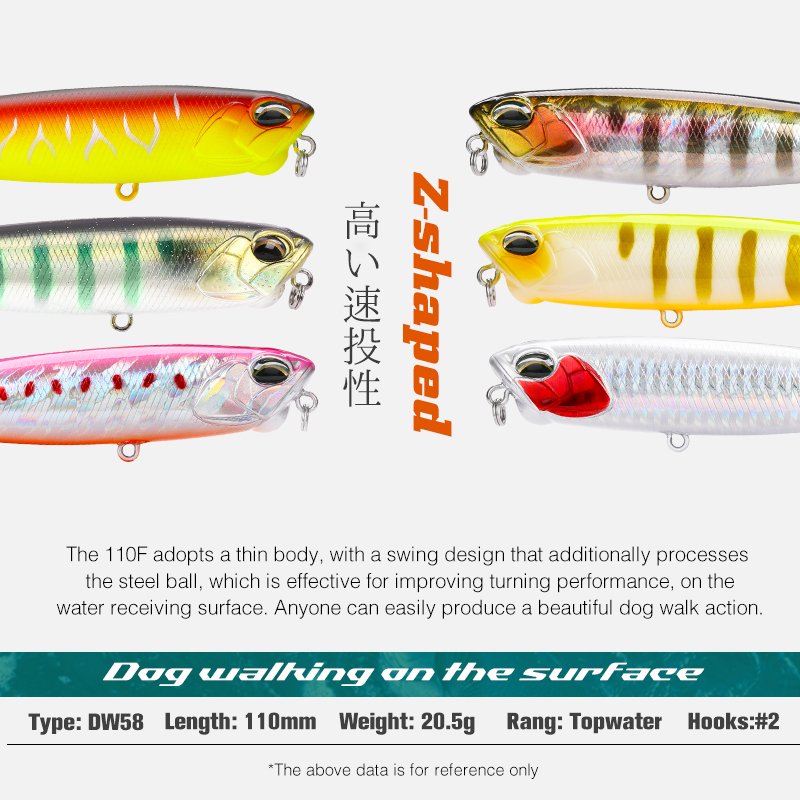 TSURINOYA 110mm 20.5g Topwater - Eachine Drone E58 recensione e prezzo