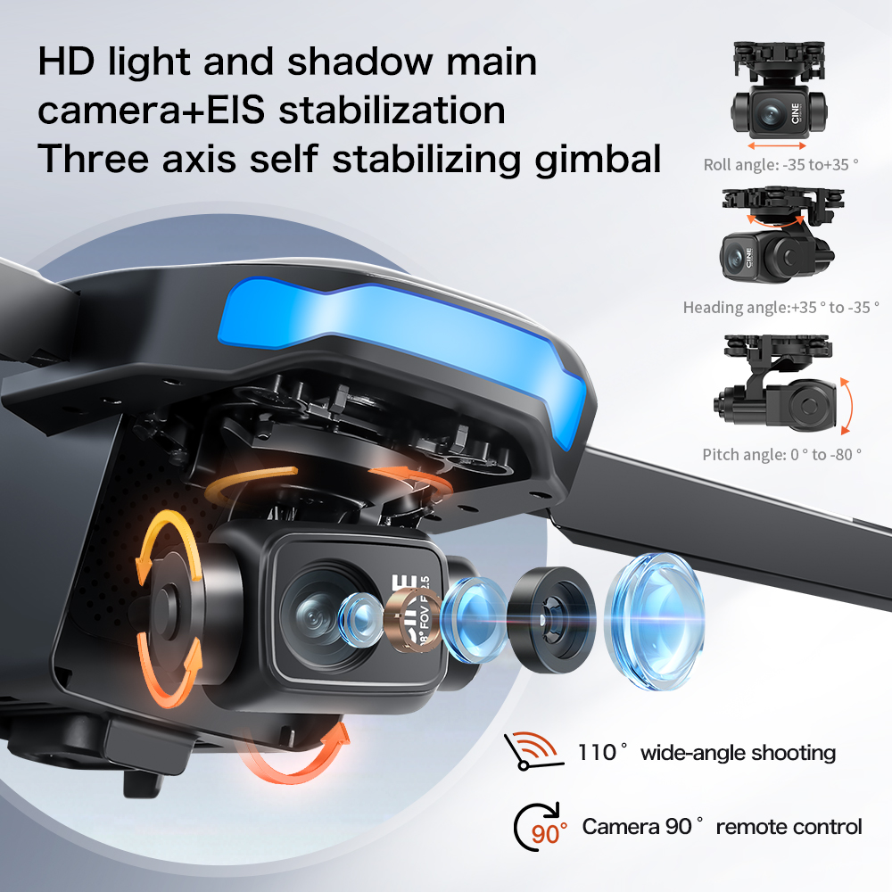 Nuovo Drone S-X1 MAX GPS 8K Pr - Drone Gimbal Brushless recensione e prezzo